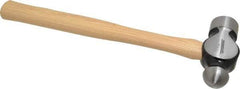 Paramount - 3 Lb Head Ball Pein Hammer - Wood Handle, 16-1/2" OAL - Benchmark Tooling