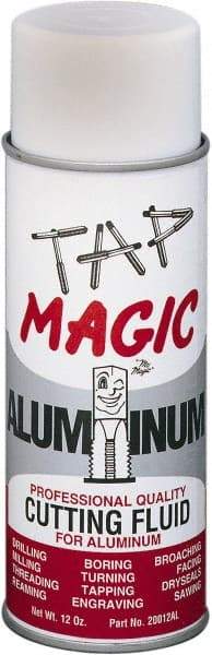 Tap Magic - Tap Magic Aluminum, 12 oz Aerosol Cutting & Tapping Fluid - Semisynthetic - Benchmark Tooling