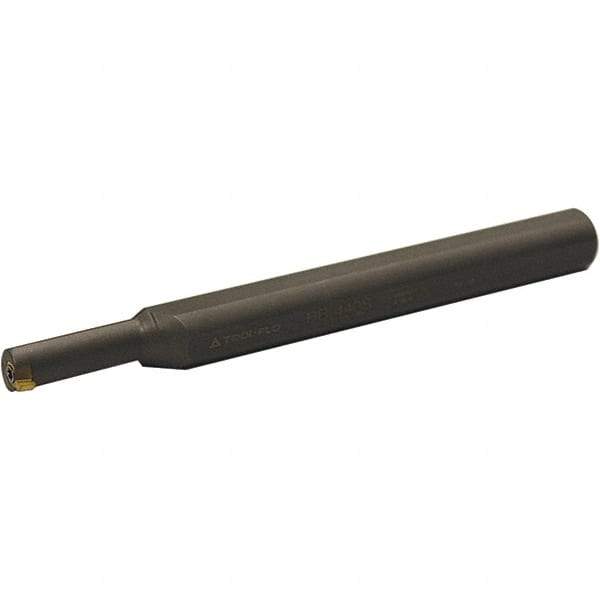 Tool-Flo - 0.312" Min Bore Diam, 5" OAL, 1/2" Shank Diam, BB Indexable Boring Bar - 3/4" Max Bore Depth, BNBR/L, BNPR/L Insert, Screw Holding Method - Benchmark Tooling