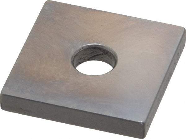 Mitutoyo - 0.149" Square Steel Gage Block - Accuracy Grade 0, Includes Certificate of Inspection - Benchmark Tooling