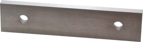 Mitutoyo - 6" Rectangular Steel Gage Block - Accuracy Grade AS-1, Includes Certificate of Inspection - Benchmark Tooling