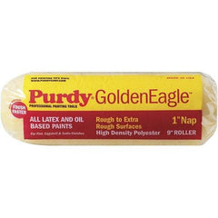 Purdy - 1" Nap, 9" Wide Paint General Purpose Roller Cover - Rough Texture, High Density Polyester - Benchmark Tooling