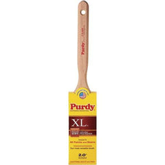 Purdy - 2" Flat Synthetic Sash Brush - 2-11/16" Bristle Length, 6" Wood Handle - Benchmark Tooling