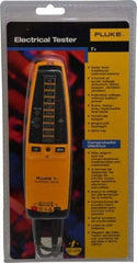 Fluke - 12 VAC/VDC to 600 VAC/VDC, Voltage Tester - LCD and LED Display, +/-2% Basic DC Accuracy, AAA Power Supply - Benchmark Tooling