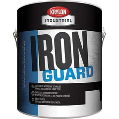 Krylon - 1 Gal Flat Black Flat Finish Acrylic Enamel Paint - Interior/Exterior - Benchmark Tooling
