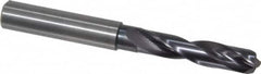 Guhring - 8.7mm 140° Spiral Flute Solid Carbide Screw Machine Drill Bit - Benchmark Tooling