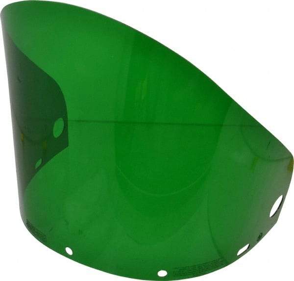 North - Scratch Resistant Green Propionate Welding Window - 9-3/4" High x 19" Wide x 0.06" Thick, Shade 3 - Benchmark Tooling