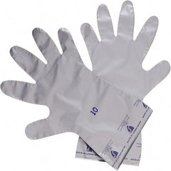 Chemical Resistant Gloves: 2.7 mil Thick Silver