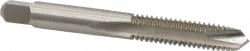 Hertel - 5/16-18 UNC, 2 Flute, Bright Finish, High Speed Steel Spiral Point Tap - Plug Chamfer, Right Hand Thread, 2-23/32" OAL, 2B Class of Fit - Exact Industrial Supply