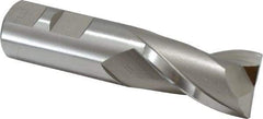 Hertel - 15/16", 1-1/2" LOC, 7/8" Shank Diam, 3-3/4" OAL, 2 Flute, High Speed Steel Square End Mill - Single End, Uncoated, Centercutting - Benchmark Tooling