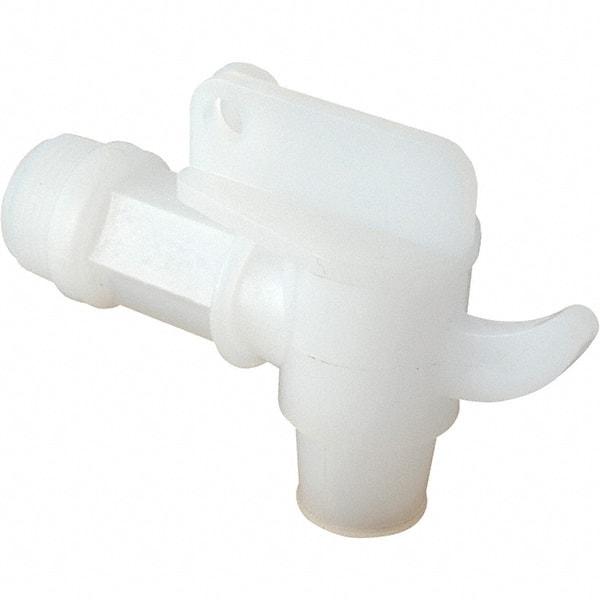 Vestil - 3/4" NPT Polyethylene Adjustable Drum Faucet - 4" Long Extension - Benchmark Tooling