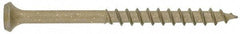 Value Collection - #12 Bugle Head, Square Drive Steel Deck Screw - 2" OAL - Benchmark Tooling