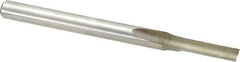 Onsrud - 3/16" Diam, 1/4" Shank Diam, 3/4" Length of Cut, 1 Flute Single Edge Straight Router Bit - 3-1/4" Overall Length, Right Hand Cut, High Speed Steel - Benchmark Tooling