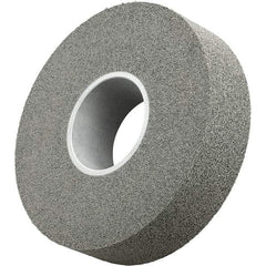 3M - 12" Diam, 1/2" Face Width, 5" Center Hole, Medium Grade, Silicon Carbide Deburring Wheel - Convolute, Density 8 Grade - Benchmark Tooling