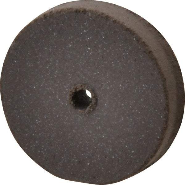 Cratex - 1" Diam x 1/8" Hole x 3/16" Thick, Surface Grinding Wheel - Medium Grade - Benchmark Tooling