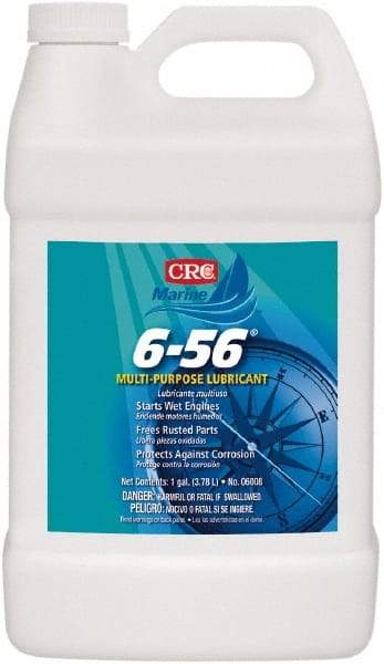 CRC - 1 Gal Bottle Nondrying Film Lubricant - Clear Blue-Green, -50°F to 250°F - Benchmark Tooling