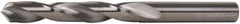 Hertel - Letter S 118° Solid Carbide Jobber Drill - Bright Finish, Right Hand Cut, Spiral Flute, Straight Shank, 4" OAL, Standard Point - Benchmark Tooling