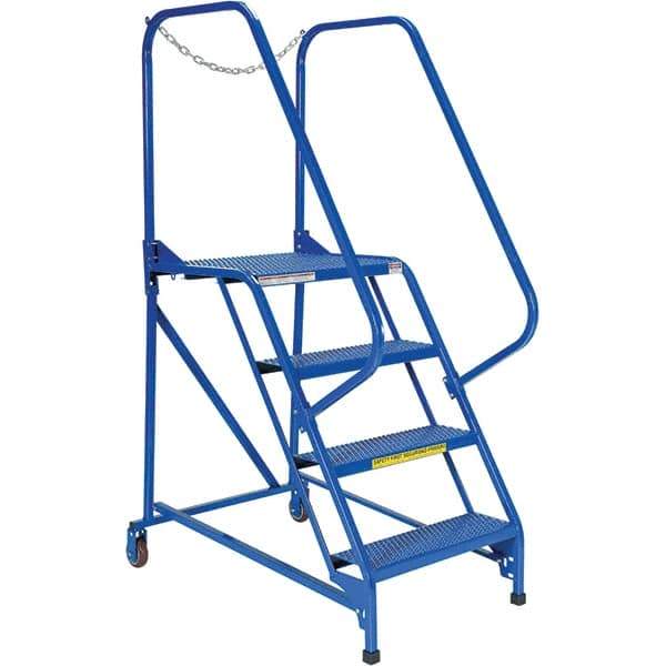 Vestil - Maintenance Ladder - Blue, Use with Ladders Above 32' - Benchmark Tooling