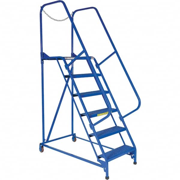 Vestil - Maintenance Ladder - Blue, Use with Ladders Above 32' - Benchmark Tooling