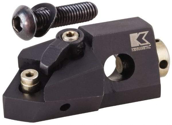 Kennametal - Series Kenloc, Right Hand, MSSN Toolholder Compatibility, SN.. Insert Compatibility, Indexable Turning Cartridge - Pin & Clamp Holding Method, 10.25mm Max Depth of Cut, 60mm OAL x 18mm OAW x 24.75mm OAH - Benchmark Tooling