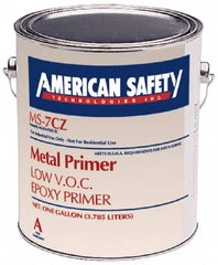 American Safety Technology - 1 Gal Gray Metal Primer - 270 Sq Ft/Gal, 250 gL Content, Direct to Metal, Quick Drying - Benchmark Tooling