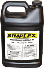 TK Simplex - 1 Gal Jug Mineral Hydraulic Oil - -50 to 120°F, ISO 32, 150 to 155 SUS at 100°F - Benchmark Tooling