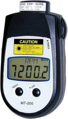 SHIMPO - Tachometers Type: Contact/Non-Contact Minimum Measurement (RPM): 6.00 - Benchmark Tooling