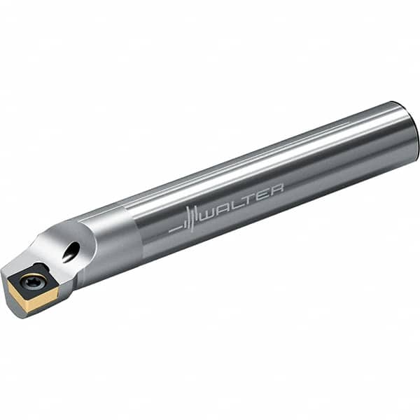 Walter - 16mm Min Bore Diam, 180mm OAL, 12mm Shank Diam, Indexable Boring Bar - Benchmark Tooling