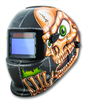 #41279 - Solar Powered Welding Helmet - Skulls - Replacement Lens: 4.5x3.5" Part # 41264 - Benchmark Tooling