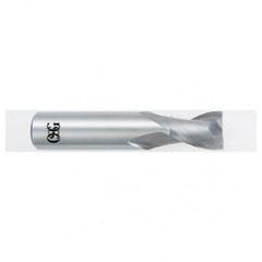 9.0mm Dia. - 51mm OAL - Bright CBD - HP End Mill - 2 FL - Benchmark Tooling