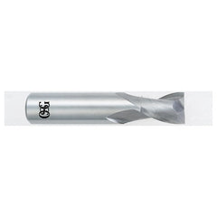 5/32″ Dia. × 3/16″ Shank × 5/16″ DOC × 2″ OAL, Carbide, Uncoated, 2 Flute, Square, Solid End Mill - Benchmark Tooling