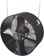 TPI - 42" Blade, Direct Drive, 1/2 hp, 9,000 CFM, Suspension Blower Fan - 7.9 Amps, 120 Volts, 1 Speed, Single Phase - Benchmark Tooling