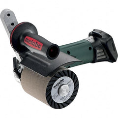 Metabo - 8" Pad Diam, 3,000 RPM, Handheld Cordless Burnisher - M14 Spindle Thread, 18 Volts - Benchmark Tooling