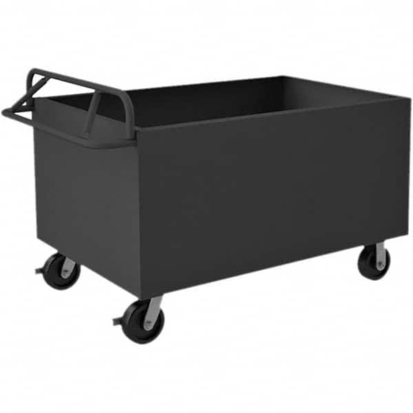 Durham - 2,000 Lb Capacity 1-Shelf 4-Sided Box Truck - Benchmark Tooling