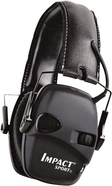 Howard Leight - Over the Head Black Foam Cushion Earmuffs - 22 NRR Rating, Adjustable Headband - Benchmark Tooling