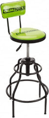 OEM Tools - 300 Lb Capacity, Adjustable Creeper Seat - Steel, 33" High x 20" Wide - Benchmark Tooling