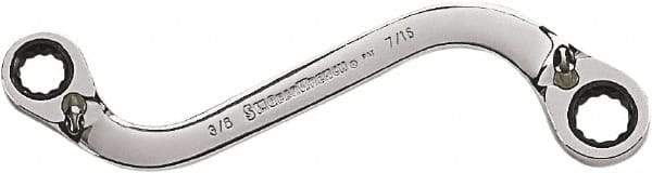 GearWrench - 15mm 12 Point Indexing Combination Wrench - 8-11/64" OAL, Steel, Full Polish Finish - Benchmark Tooling