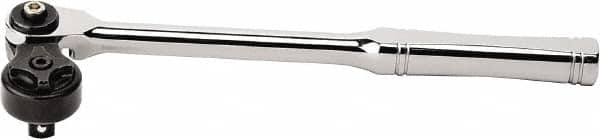 GearWrench - 3/8" Drive Tapered Head Ratchet - Chrome Finish, 10" OAL, 72 Gear Teeth, Full Polished Handle, Indexible Head - Benchmark Tooling