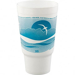 DART - Foam Hot/Coldn Cups, 32 oz - White - Benchmark Tooling