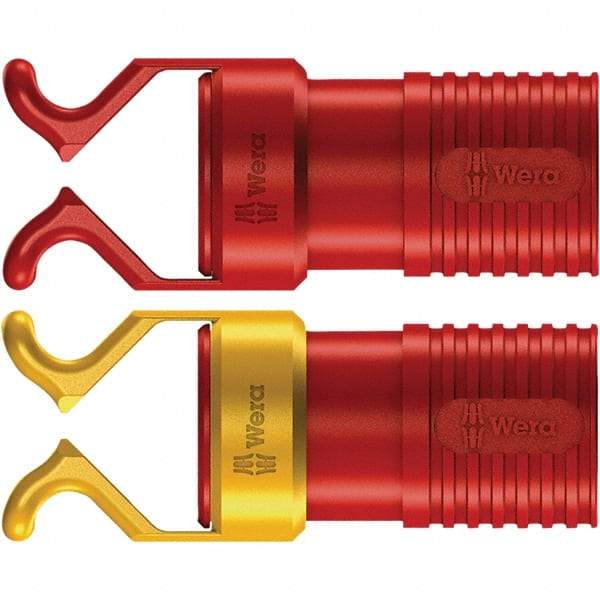 Wera - Screwdriver Extensions Type: Screw Gripper Set For Use With: 4.5 - 6mm, 6 - 8.5mm Round & Hexagon Blades - Benchmark Tooling