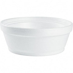 DART - Foam Food Containers, Foam, 8 oz - White - Benchmark Tooling