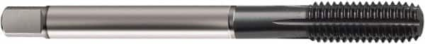 Guhring - M14x1.50 Metric Fine 6HX D10/D11 Thread Limit Semi-Bottoming Thread Forming Tap - Powdered Metal High Speed Steel, TiCN Finish, 100mm OAL, Right Hand Thread, Series 1273 - Benchmark Tooling