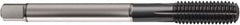 Guhring - M12x1.25 Metric Fine 6HX D7/D8 Thread Limit Semi-Bottoming Thread Forming Tap - Powdered Metal High Speed Steel, TiCN Finish, 100mm OAL, Right Hand Thread, Series 1273 - Benchmark Tooling