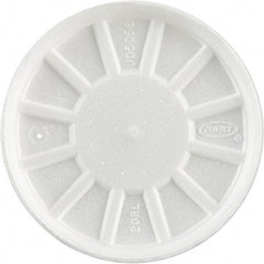 DART - Foam Lids, Fits 6-32 oz Cups - White - Benchmark Tooling