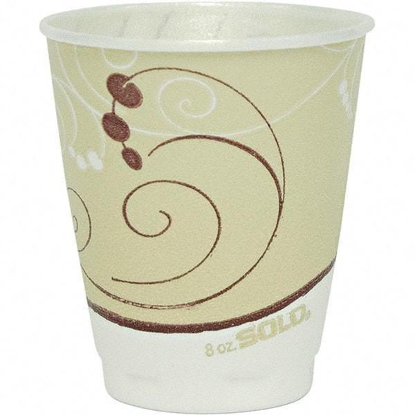 Solo - 8 oz Foam Hot/Cold Drink Cups - Tan - Benchmark Tooling