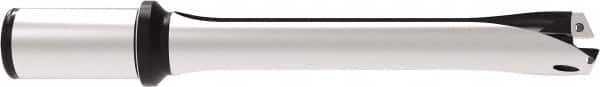 Allied Machine and Engineering - Series 29, 29 to 31.99mm Diam, 1-1/4" Diam Straight Shank with Flange, Straight Flute Spade Drill - 6-19/64" Max Depth, 10.2979" OAL, Standard Length, Through Coolant - Benchmark Tooling