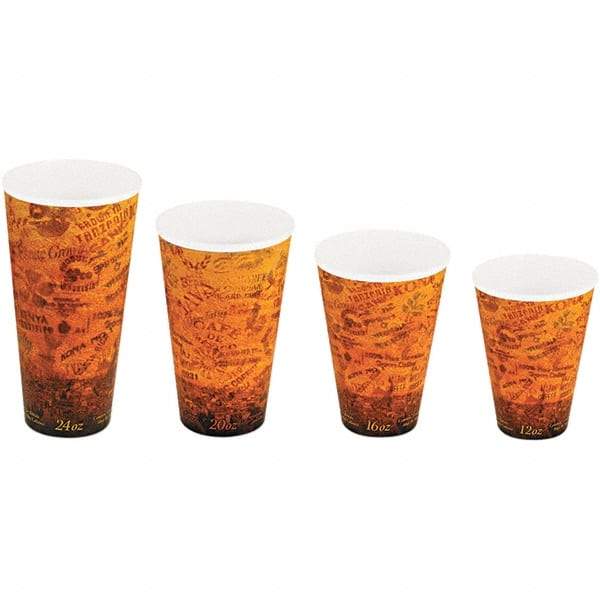 DART - Foam Hot/Cold Cups, 20 oz - Black, Brown - Benchmark Tooling