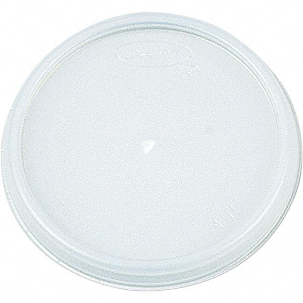 DART - Plastic Lids, Fits 12 - 24 oz Foam Cups - Translucent - Benchmark Tooling