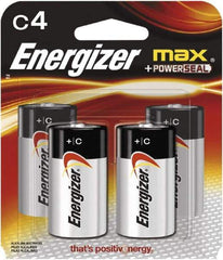 Energizer - Size C, Alkaline, Standard Battery - 1.5 Volts - Benchmark Tooling