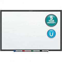 Quartet - 18" High x 24" Wide Magnetic Dry Erase Board - Steel, Includes Dry-Erase Marker & Mounting Kit - Benchmark Tooling